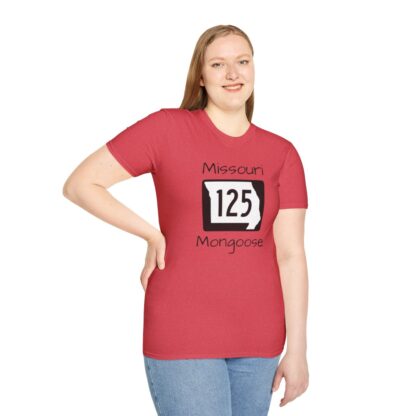 Missouri Mongoose 125 Unisex Softstyle T-Shirt - Image 125
