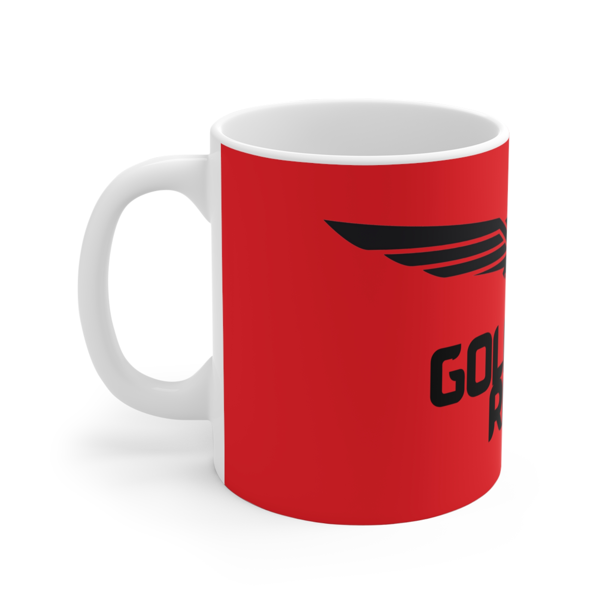 Goldwing Rider Mug | Motorcycle Eagle Logo, Biker Coffee Cup - Image 2