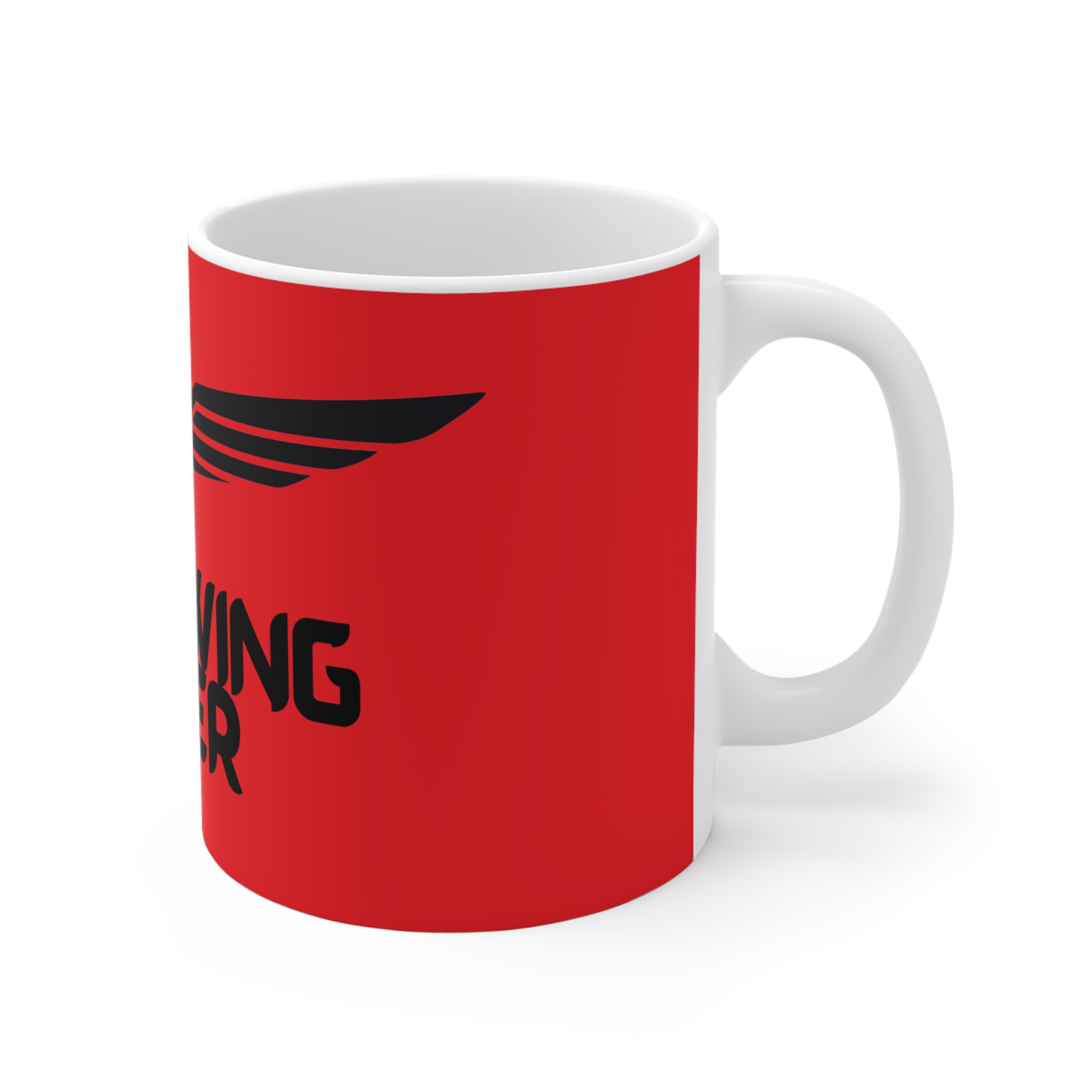 Goldwing Rider Mug | Motorcycle Eagle Logo, Biker Coffee Cup - Image 3
